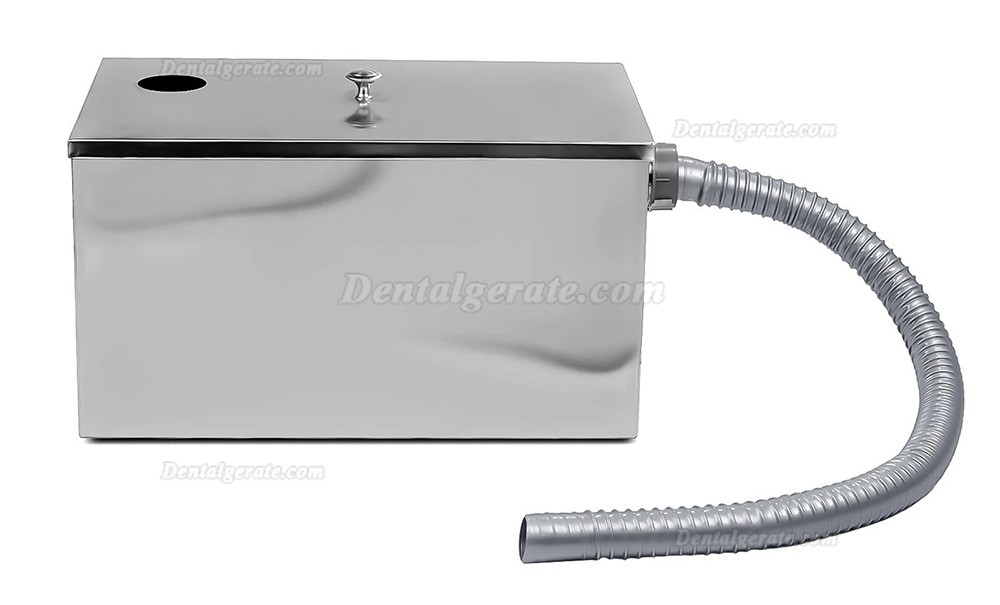 Dental Gipsabscheider / Sedimentationsbeh&auml;lter aus Edelstahl mit 5-stufiger Filtration